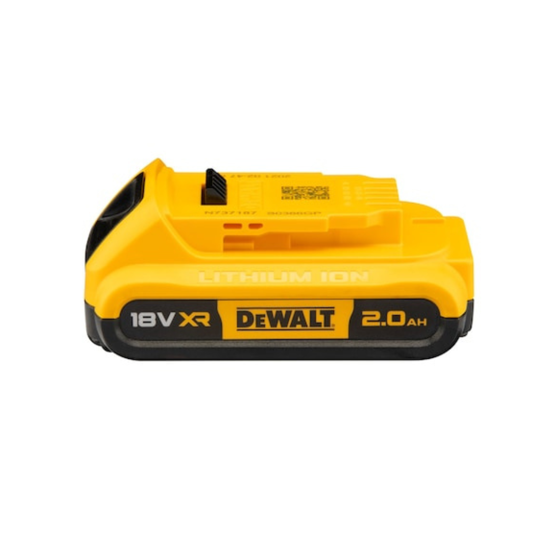 DeWalt 18V XR Lithium-Ion 2.0Ah Battery Pack – Twin Rechargeable Battery Set