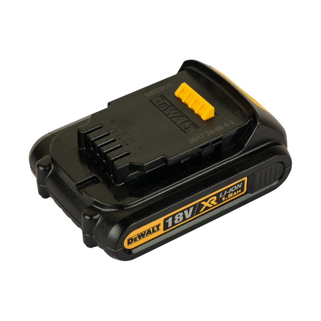 DeWalt 18V XR Lithium-Ion 1.5Ah Battery Pack – Twin Rechargeable Battery Set