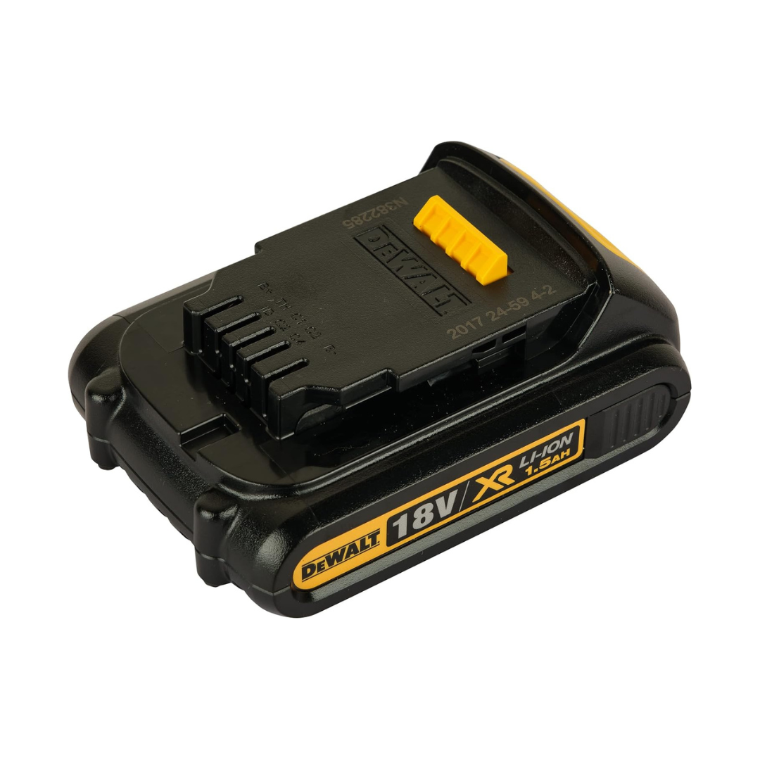 DeWalt 18V XR Lithium-Ion 1.5Ah Battery Pack – Twin Rechargeable Battery Set