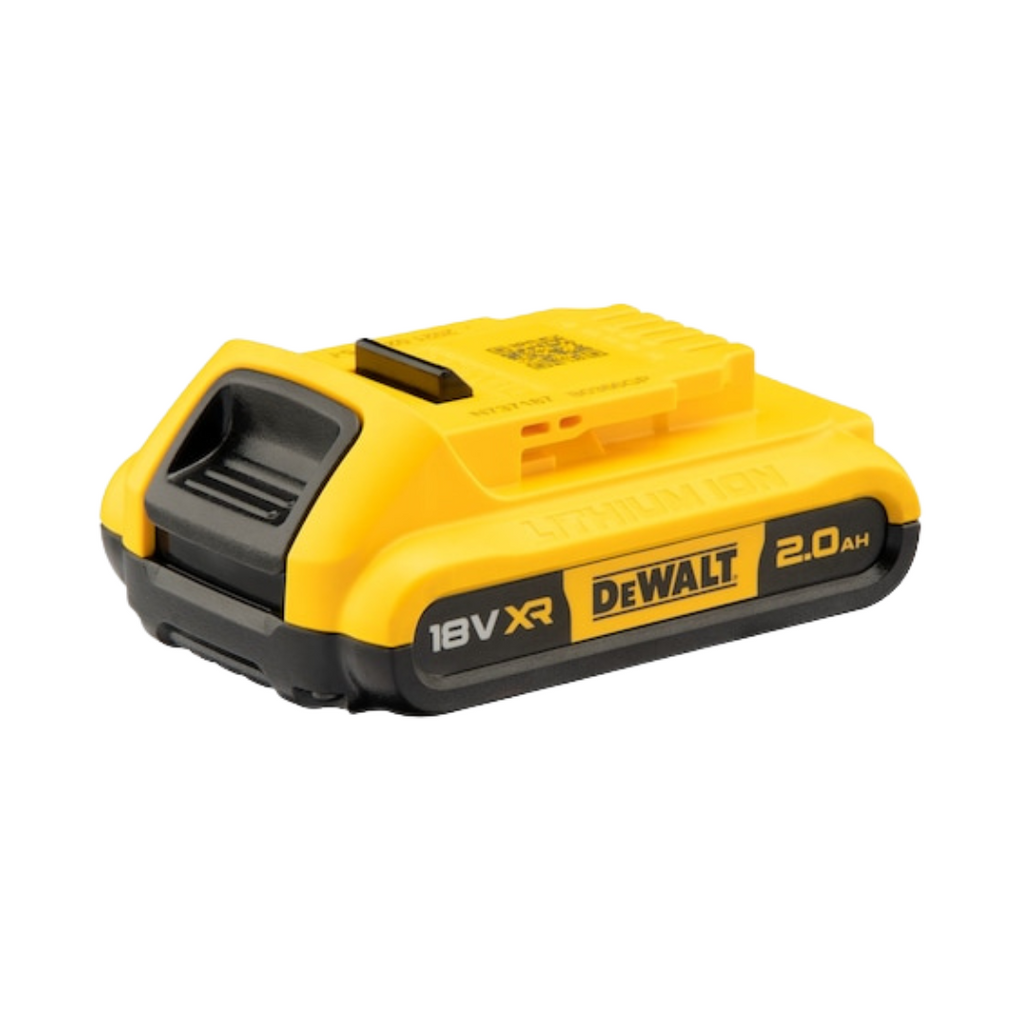 DeWalt 18V XR Lithium-Ion 2.0Ah Battery Pack – Twin Rechargeable Battery Set