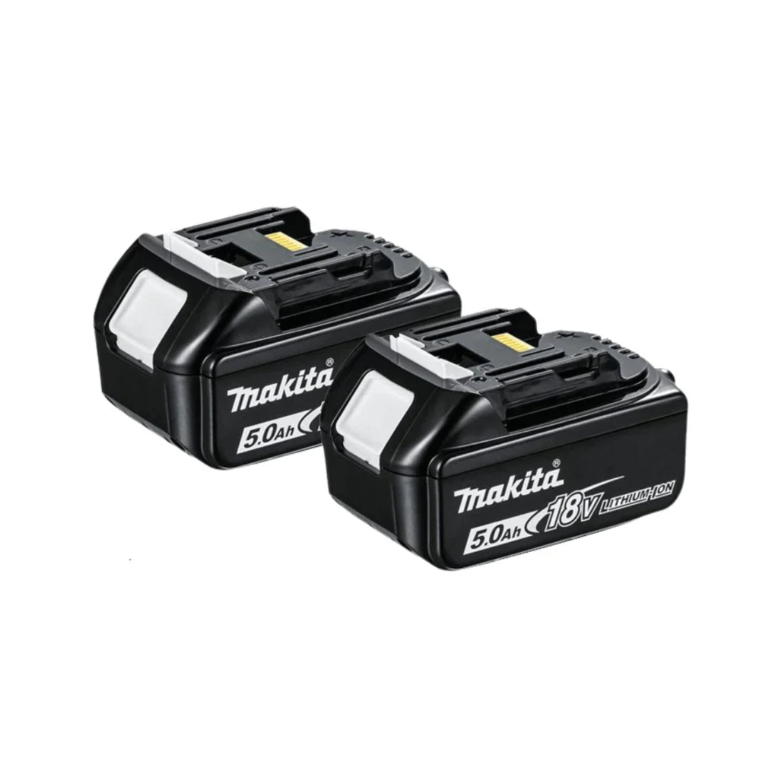 Makita LXT DUB184Z Cordless Blower Kit with 2 × 5.0Ah Batteries – Battery Powered Outdoor Tool