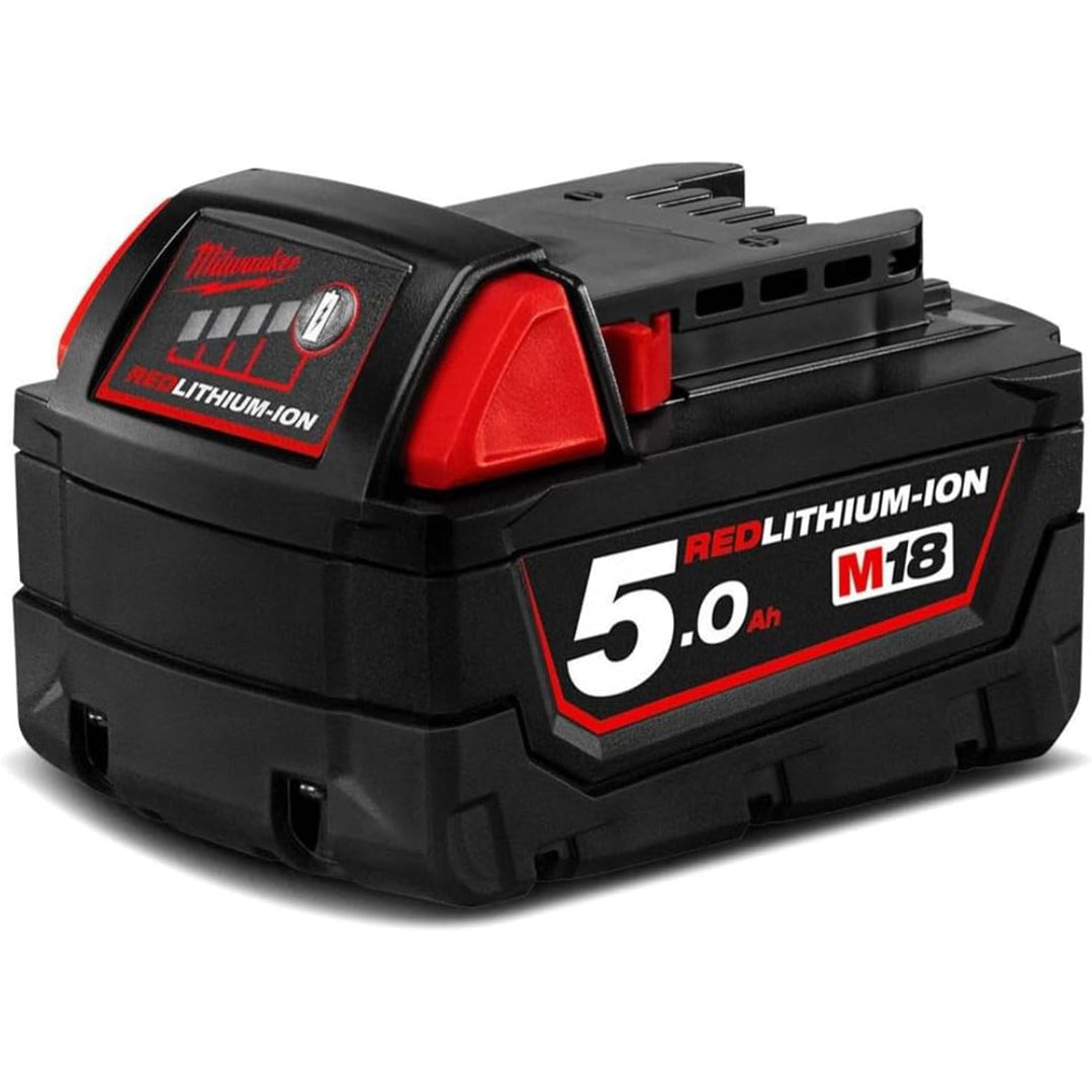 Milwaukee Cordless Leaf Blower Kit with Dual 5.0Ah Li-Ion Batteries – Battery Powered Garden Tool
